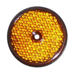 Reflectors orange screw round mean 54 mm